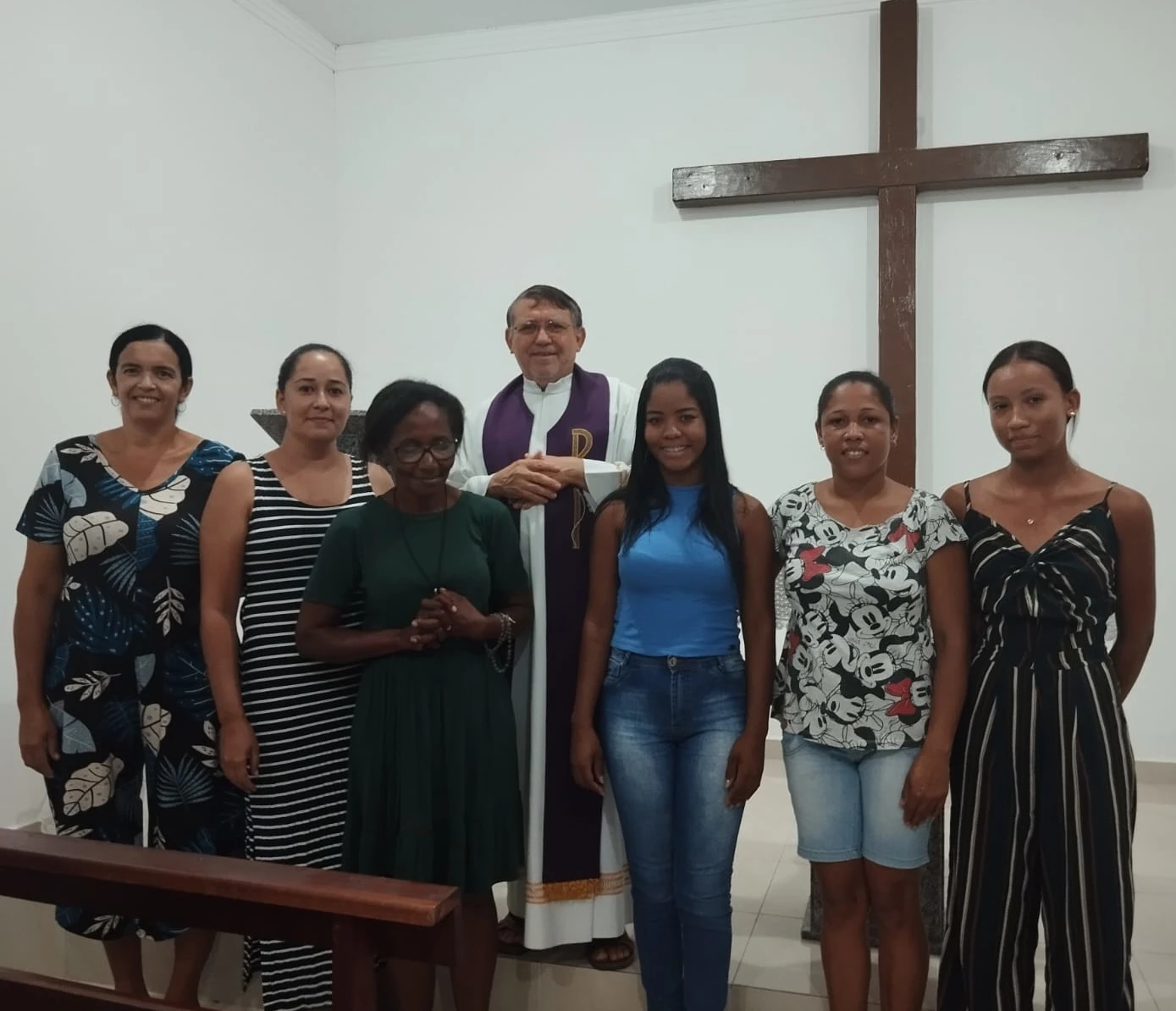 Visita à comunidade de Santa Cruz da Redenção e Nossa Senhora Auxiliadora